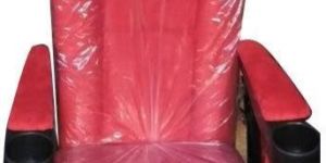 Single Seater Red Auditorium Chair