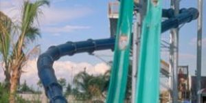 Straight Water Slide