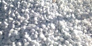 White Marble Pebbles Round Tumbled Pebble