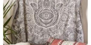 URBAN SKETCHED HAND TAPESTRY