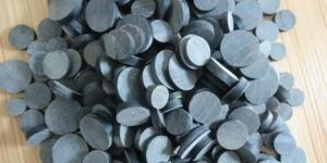 Buffalo Horn Blank Button