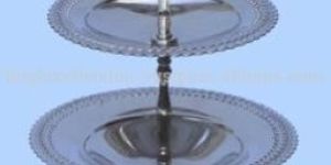 Two Tire Cake Stand Round