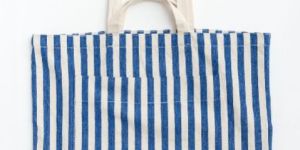 Striped Cotton Cloth Bags