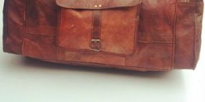 Real Goat Hide Travel Bag