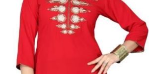 Tunic for Women with Embroidery