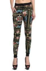 Ladies Printed Jeans