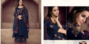 Sarthi Vol -2 NX Heavy Maslin Palazzo Suits