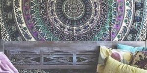 Violet Color Tapestry Mandala
