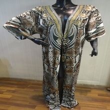 Women's Silk Digital Printed Stylish Kaftan