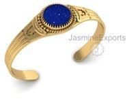 Round Gemstone Bangles