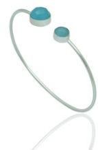 Sterling Silver Bangle Bracelet Women Jewelry