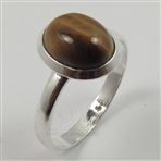 Tiger Eye Gemstone Ring