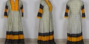 Casual Wear Cotton Long Suit