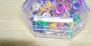 Transparent Colored Push Pins