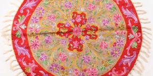 Silk Cotton Chain Stitch Tapestry Rugs