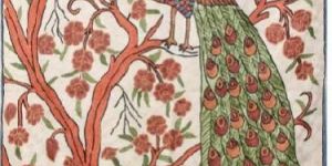 Wool Cotton Chain Stitch Tapestry Rugs