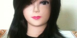 Synthetic Double Drawn Hair Wig