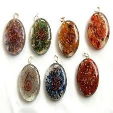 Oval Orgonite Pendants