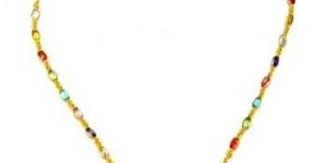 Handmade Beautiful CZ Multi Zircon Necklace