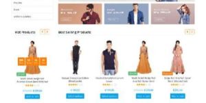 Online Cloth Shopping E Commerce Website