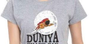 Ladies Half Sleeves Printed T-Shirt