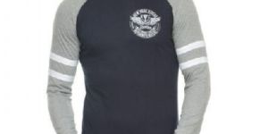 Mens Full Sleeves Printed T-Shirt
