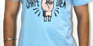 Mens Half Sleeves Printed T-Shirt