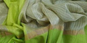 Green Matka Silk Pallu Saree
