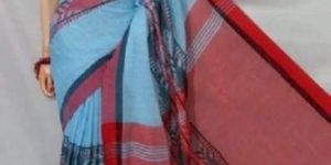 Soft Cotton Fish Motif