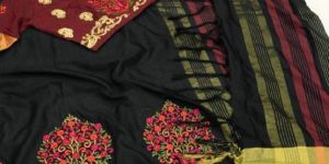 Embroidery Work Sarees