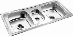 Triple Bowl Kitchen Sink
