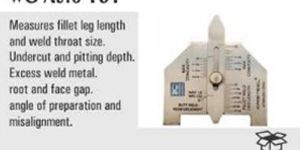Welding Equipment - Weld Guages