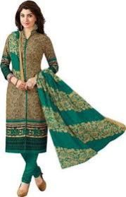 Fancy Cotton Churidar Suit