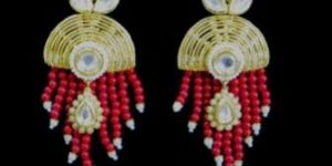 Meenakari Kundan Earring