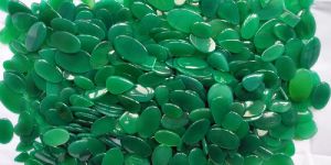 Green Onyx Gemstone Cabochon