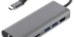 6 In 1 USB-C Digital AV Multiport Hub