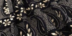 Viscose Georgette Chikankari Anarkali Suit with Gota Patti