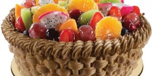 Fruit Basket Cake