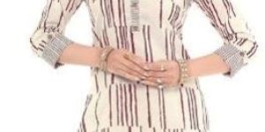 Khadi Cotton Printed Long Womens Kurti