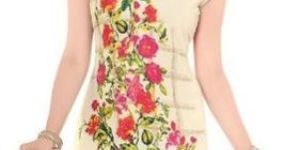 Printed American Crape Kurti