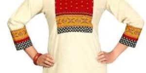 Printed Yoke Kurti