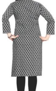 Womens Khadi Cotton Achkan Style Long Kurti