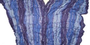 VISCOSE LYCRA STRIPE SCARF