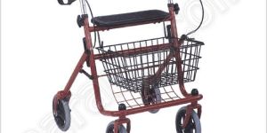 Walker Rollator Foldable, Epoxy Steel