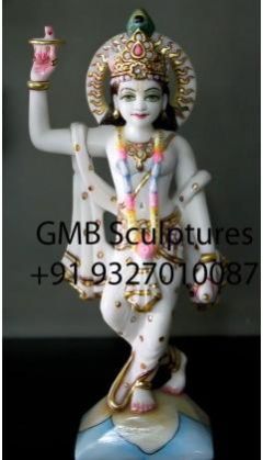 Marble Murti of Yogeshwar Bhagwan