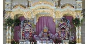 Wooden Altar for Lord Jagannath