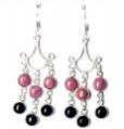 925 Bazel Designer Earring