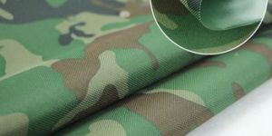 PU Coated Waterproof Camouflage Fabric for Luggage