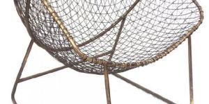 Woven Metal Chair