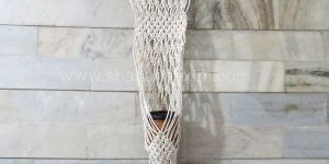 Woven Pot Holders Vintage Wall Cotton Rope Macrame Plant Hanger